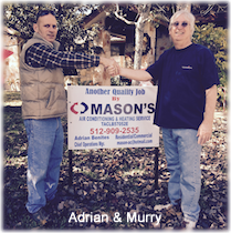 Masons AC and Heating Services Austin TX